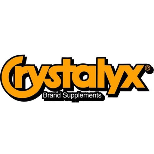 5h - B-CRYSTALYX Logo text message icon