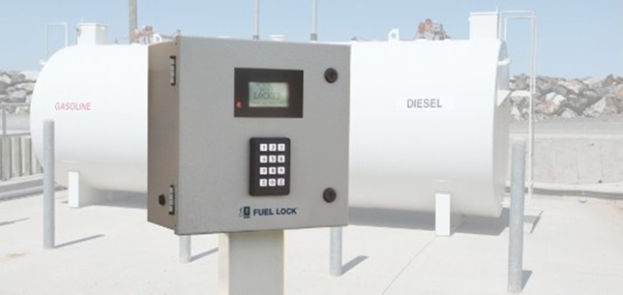 8 fuel lock personal Three customer service representatives lift the words