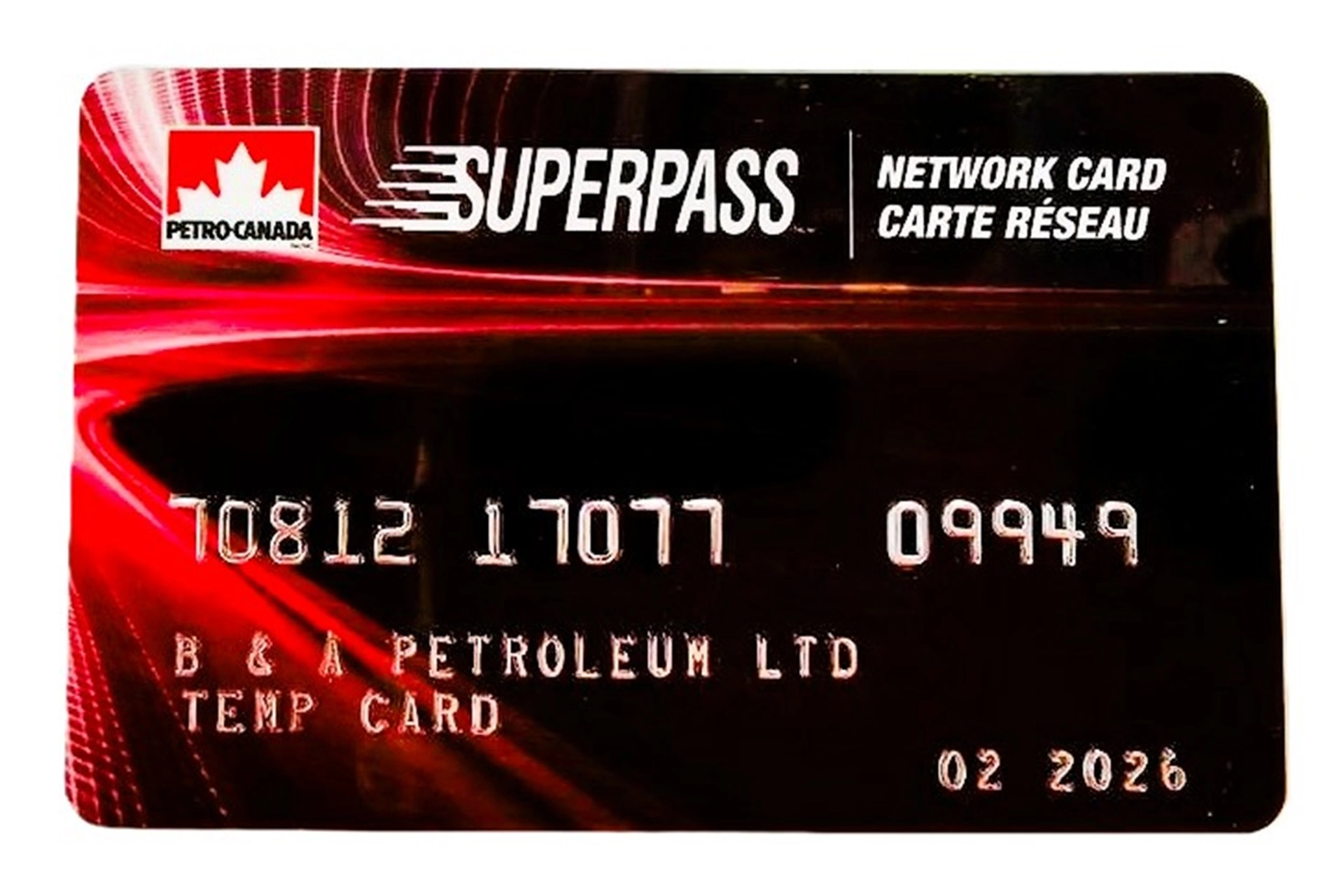 SuperPass Network Card SuperPass Network Card
